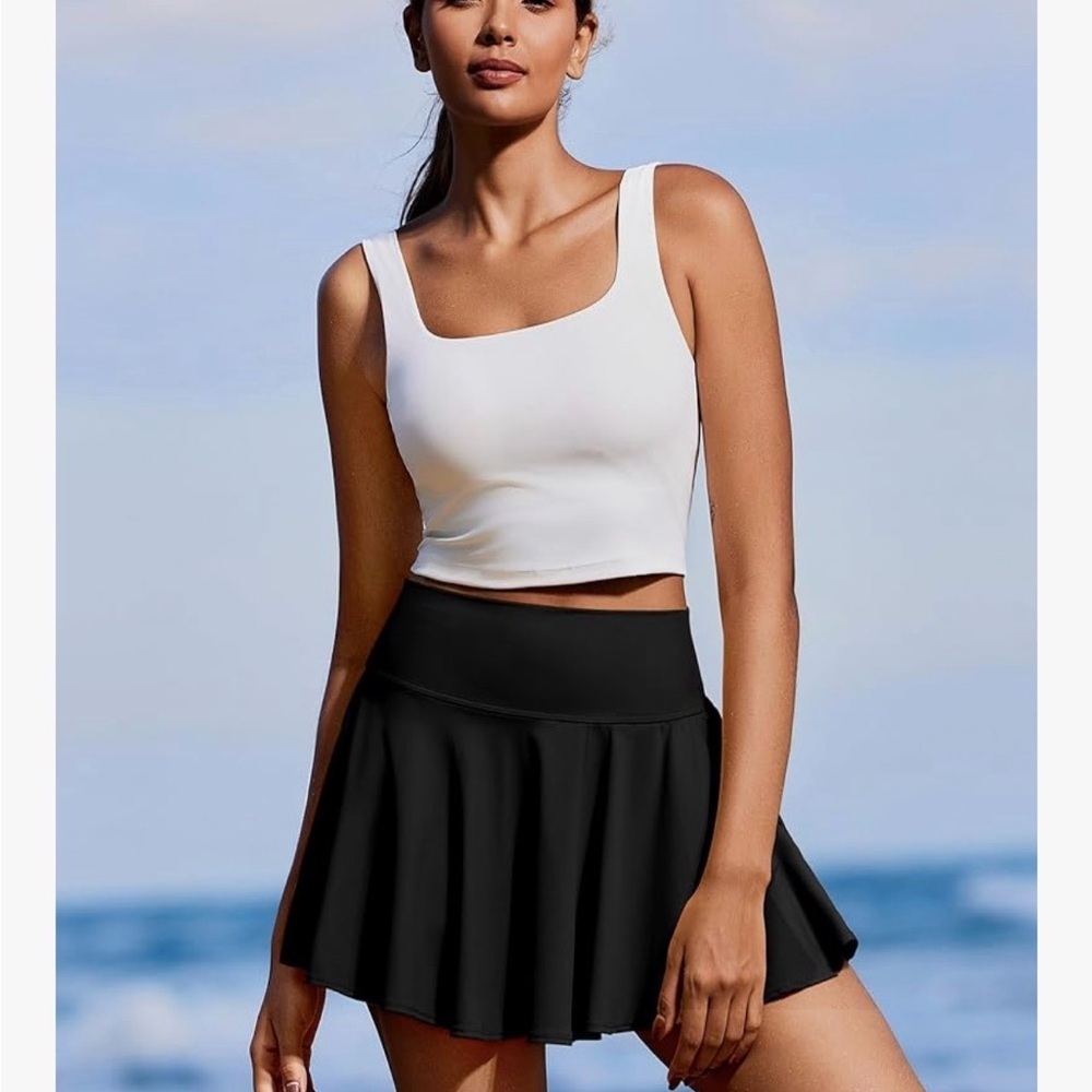 Pinspark Tennis Pleated Skort NWT High Waisted Size XXL Activewear Preppy Sporty